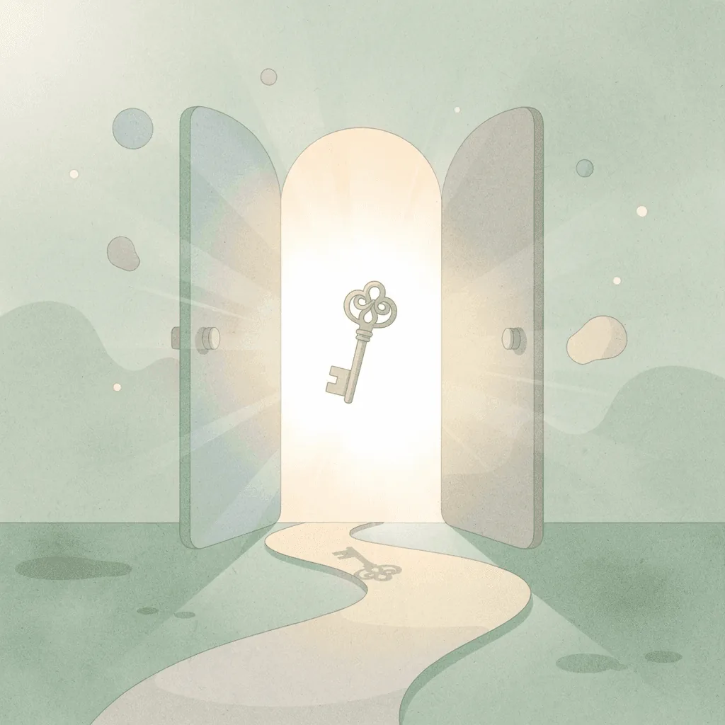 Gateway scene illustrating the brand mindset shift toward building an owned channel on Shopify