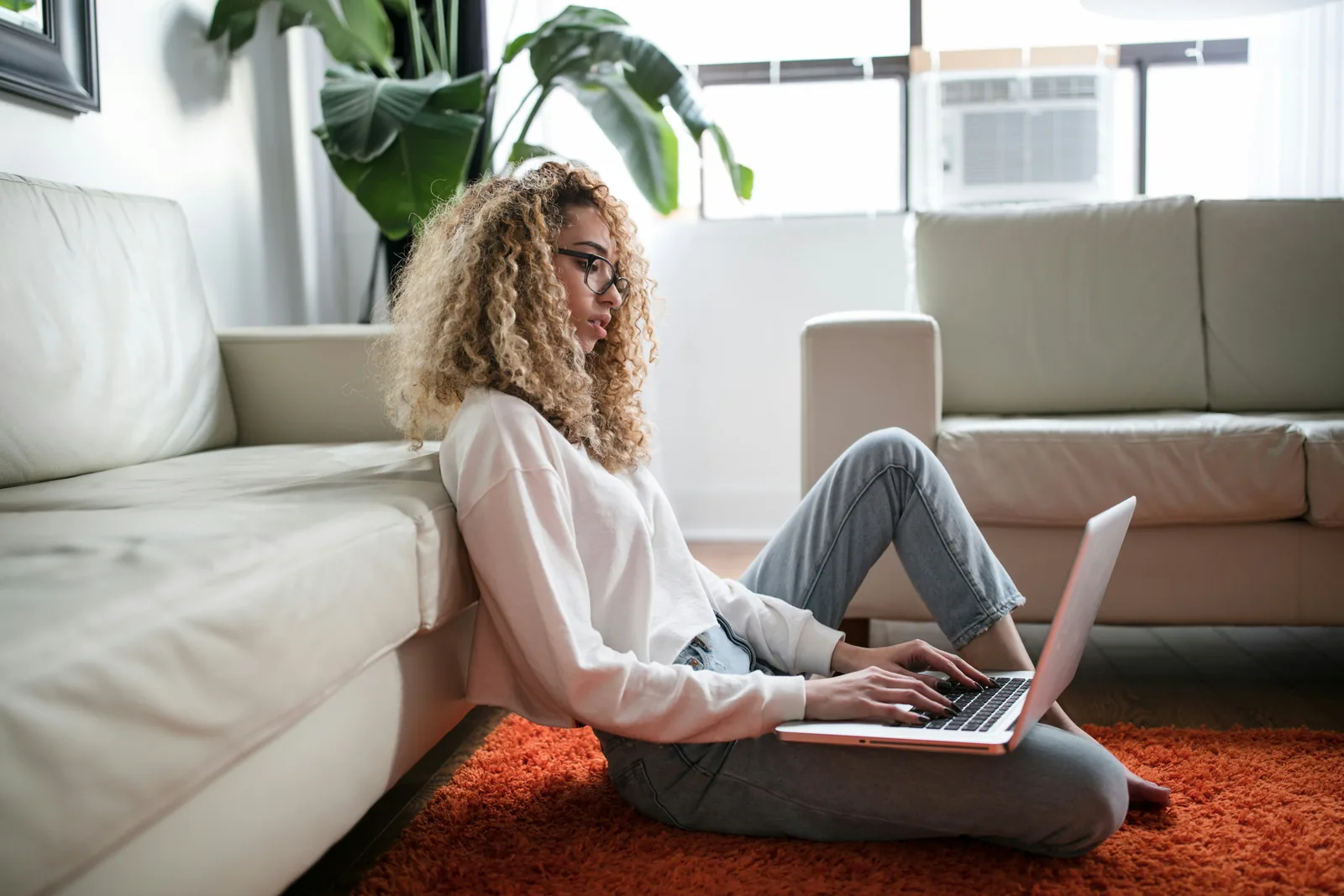 woman working - Product Photography Setup