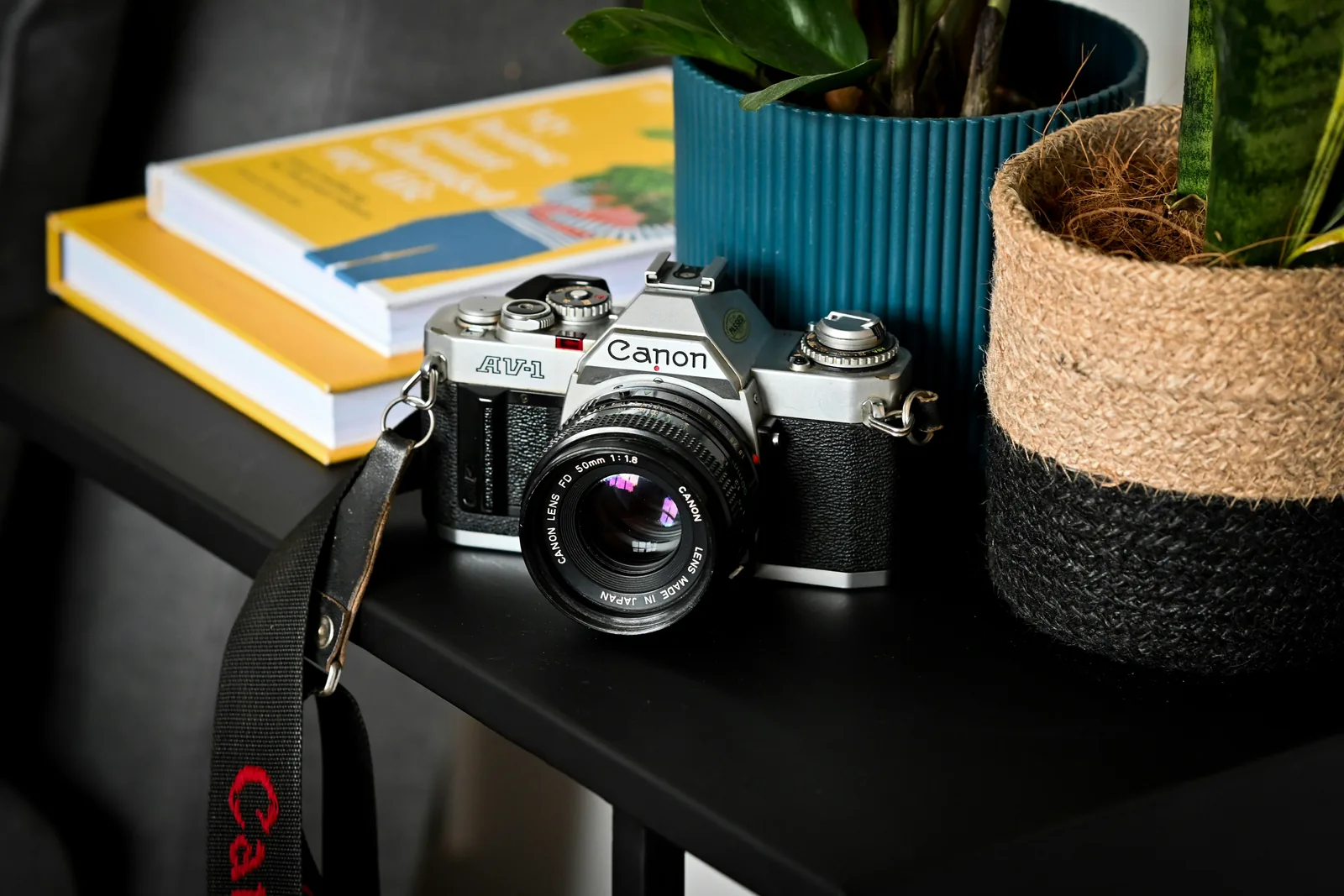 camera on a table - Simple Product Photography