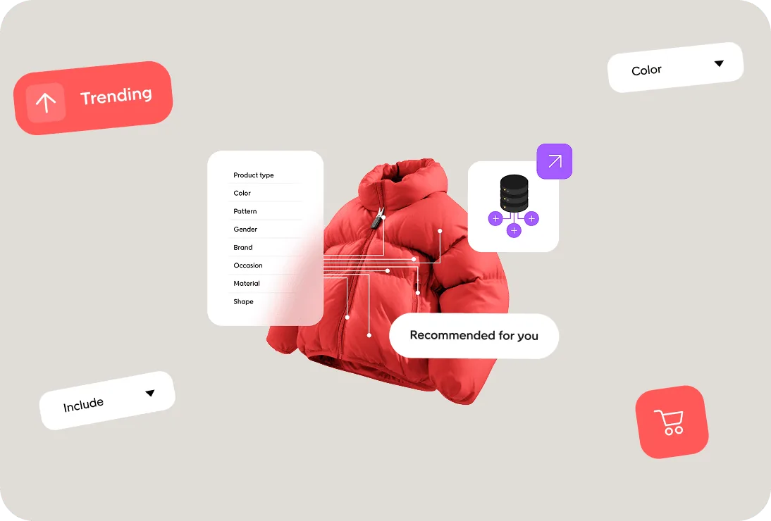 ecommerce product in launch - Visual Merchandising Ecommerce