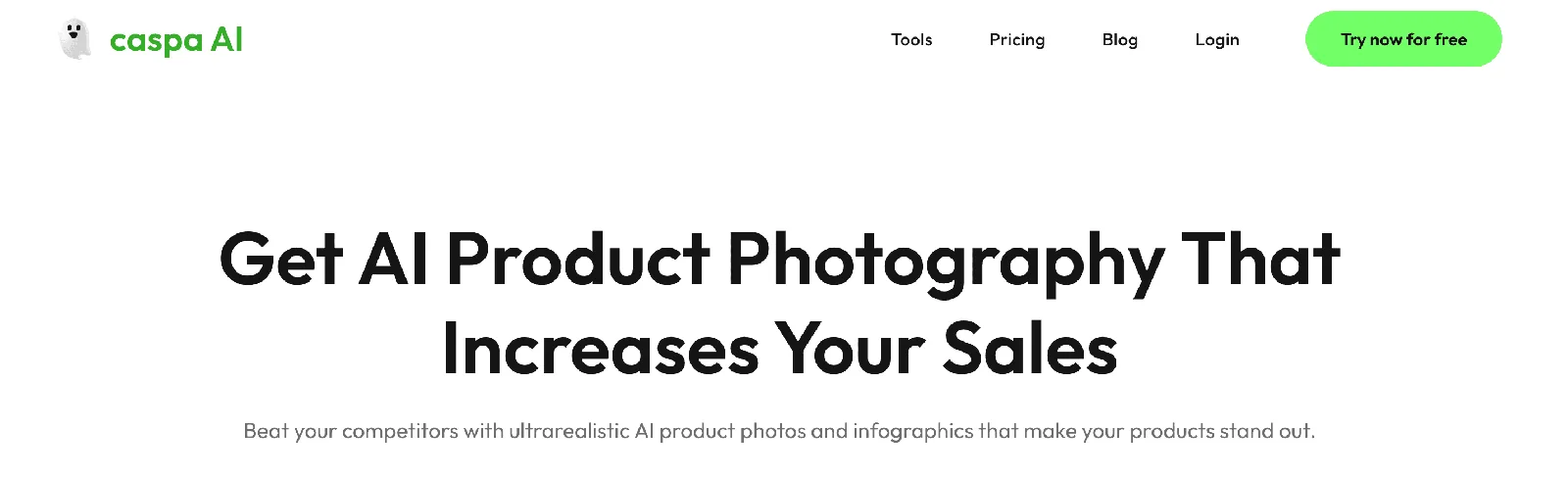 Caspa - AI Product Photography