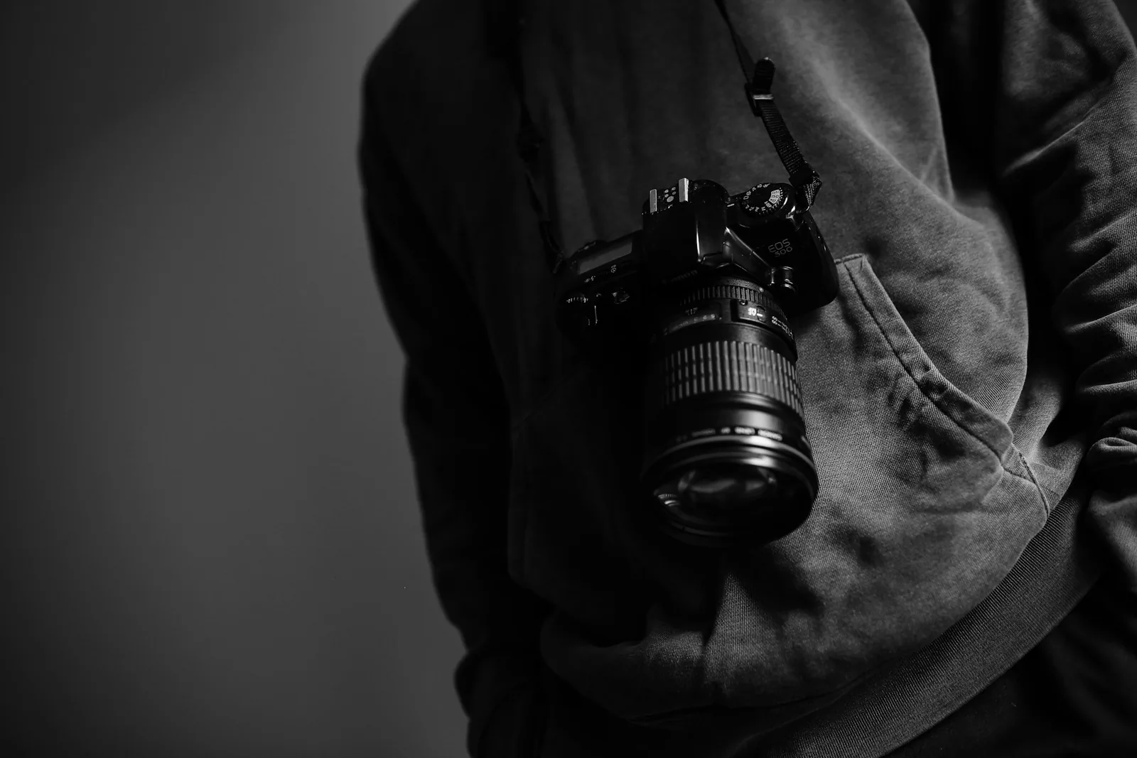 person with camera - Shoe Product Photography