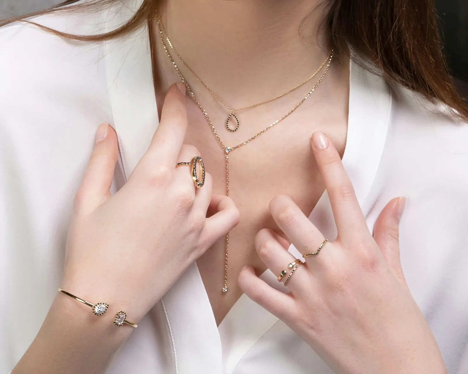 woman wearing jewelry - How to Photograph Jewelry