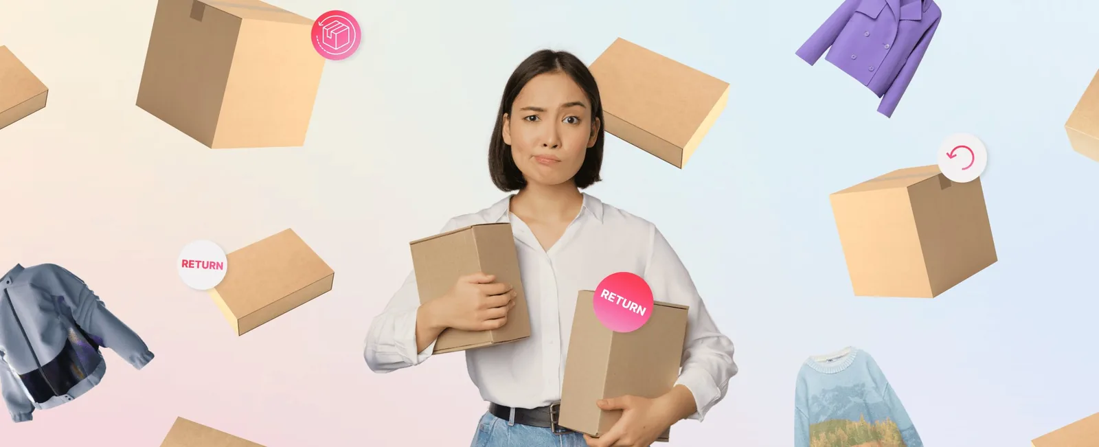 woman worried - Fashion eCommerce Return Rate