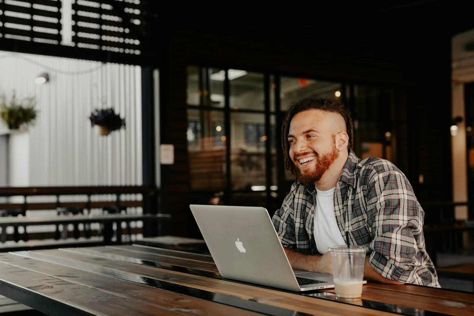 man smiling - AI Product Photography