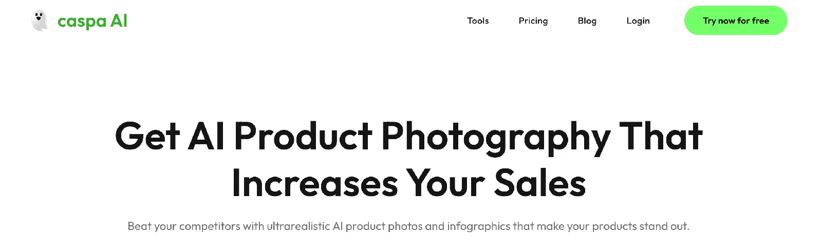 Caspa - AI Product Image Generator