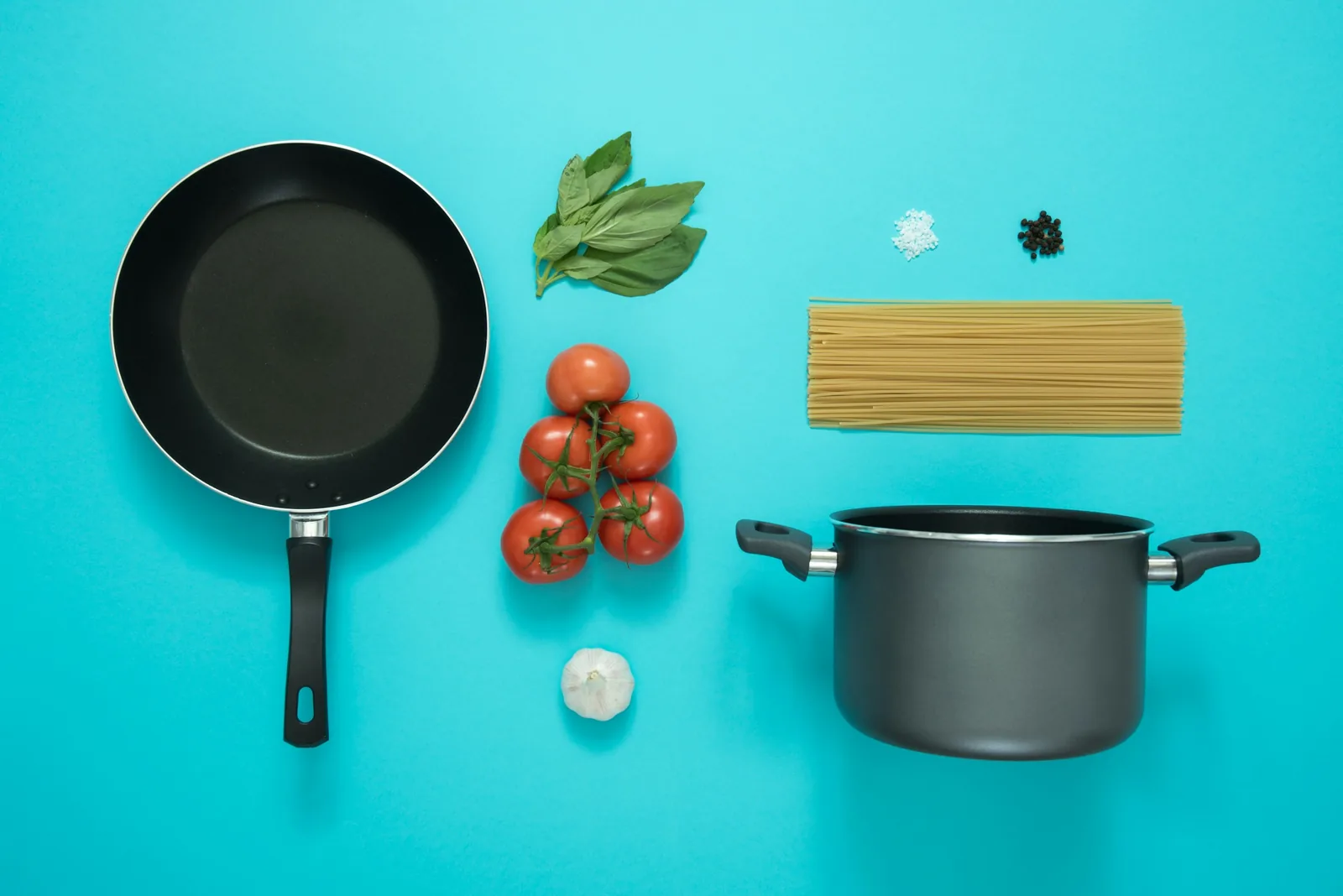 pans and tomatoes - How To Shoot Product Photography