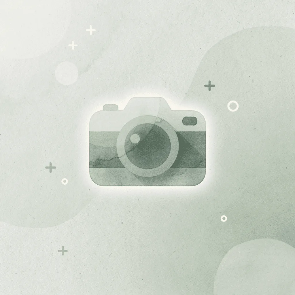 Camera icon representing ecommerce product imagery