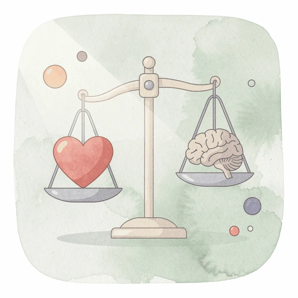Balance scale icon representing the cost trade-off between Shopify and WooCommerce