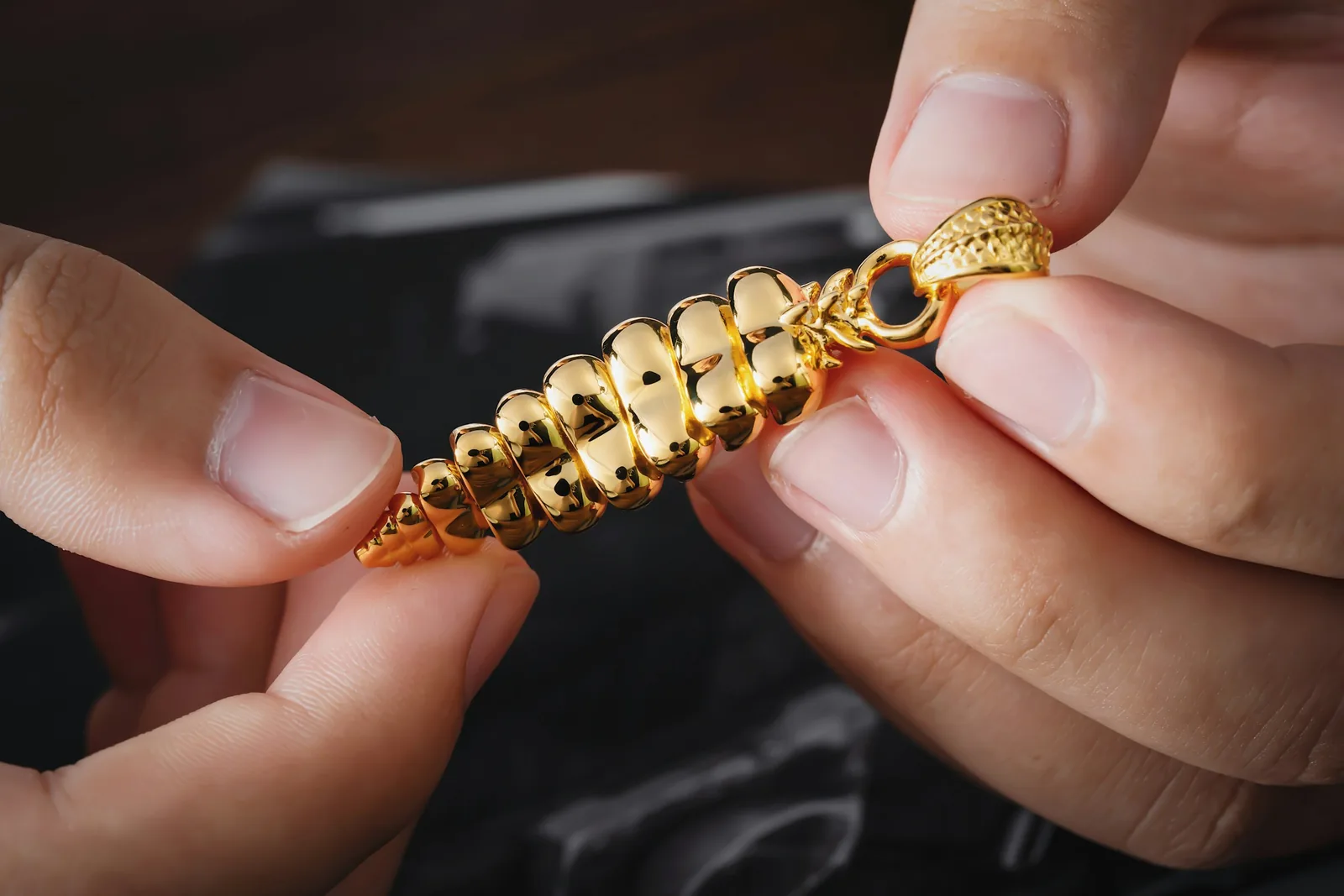 man holding jewels - Jewelry Product Photography