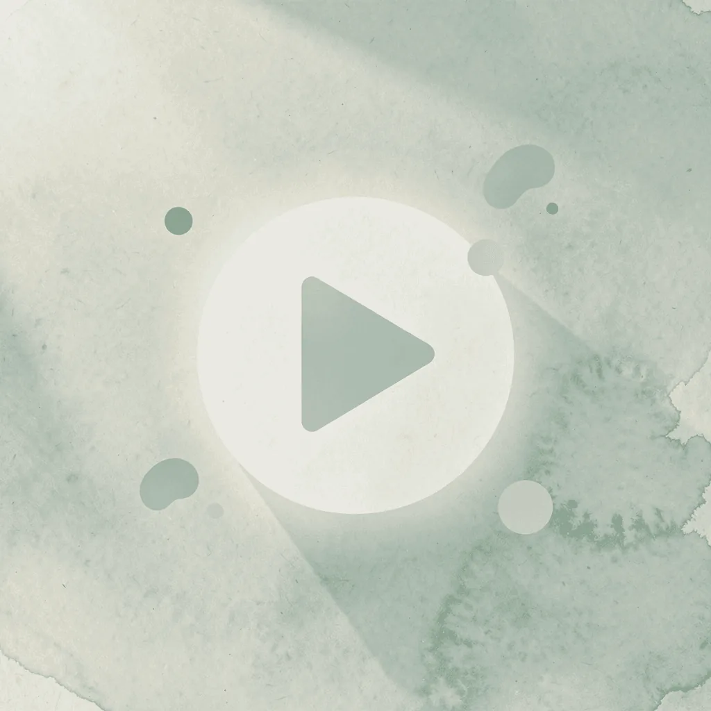 Play button icon representing AI product video generation