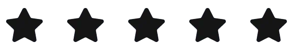 5-star customer rating