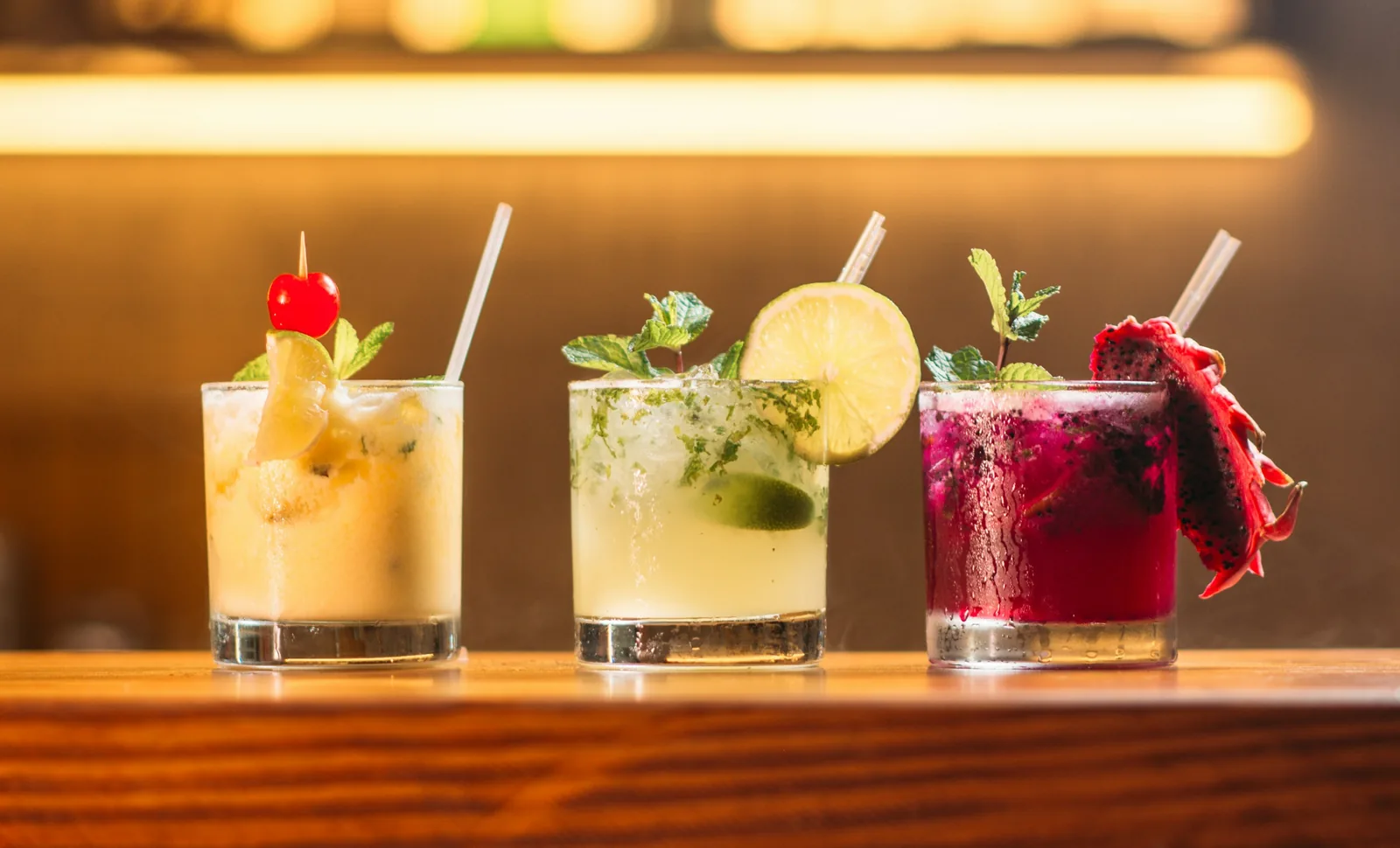 different cocktails - Cocktail Photography