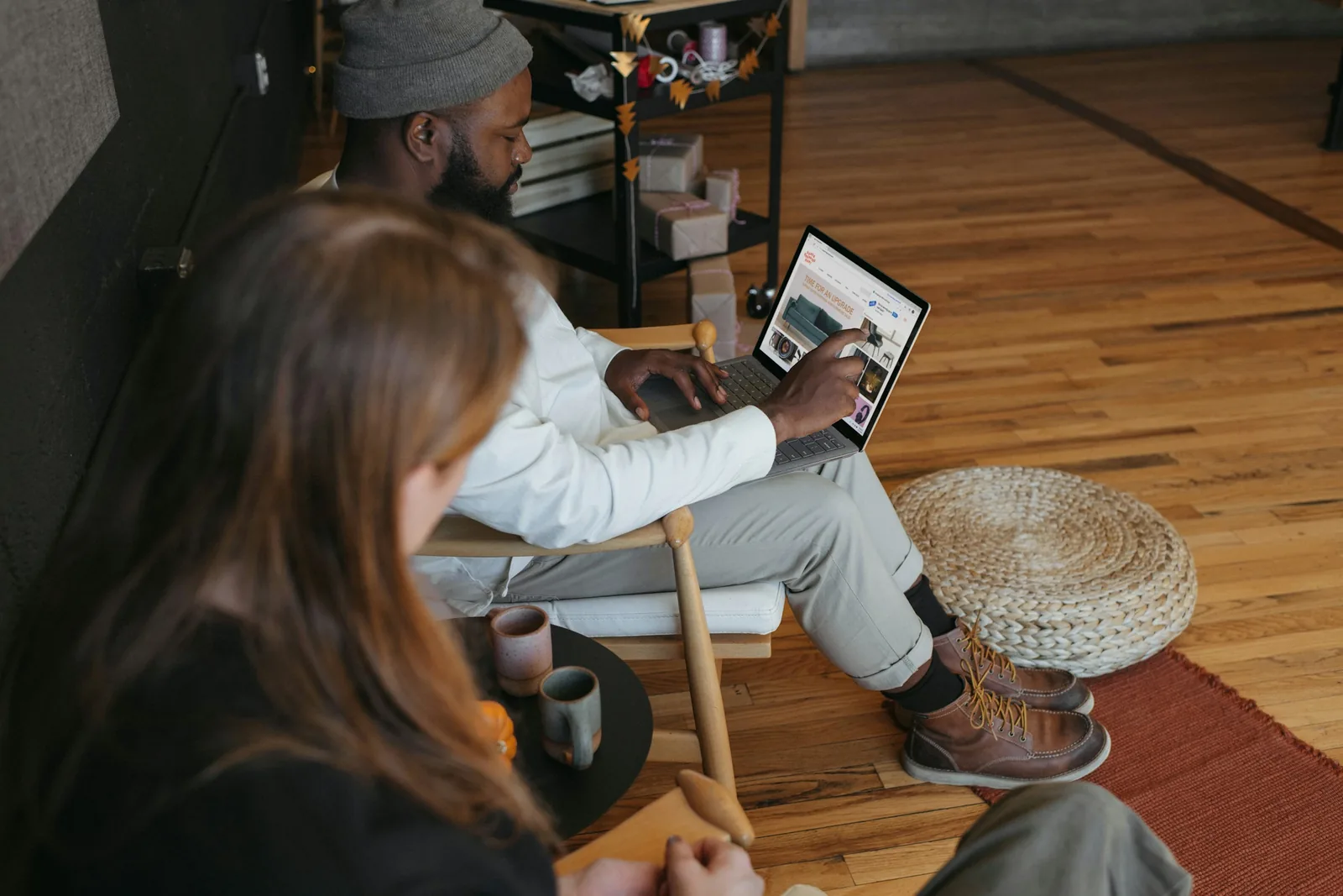 person working alone - Lifestyle Product Photography