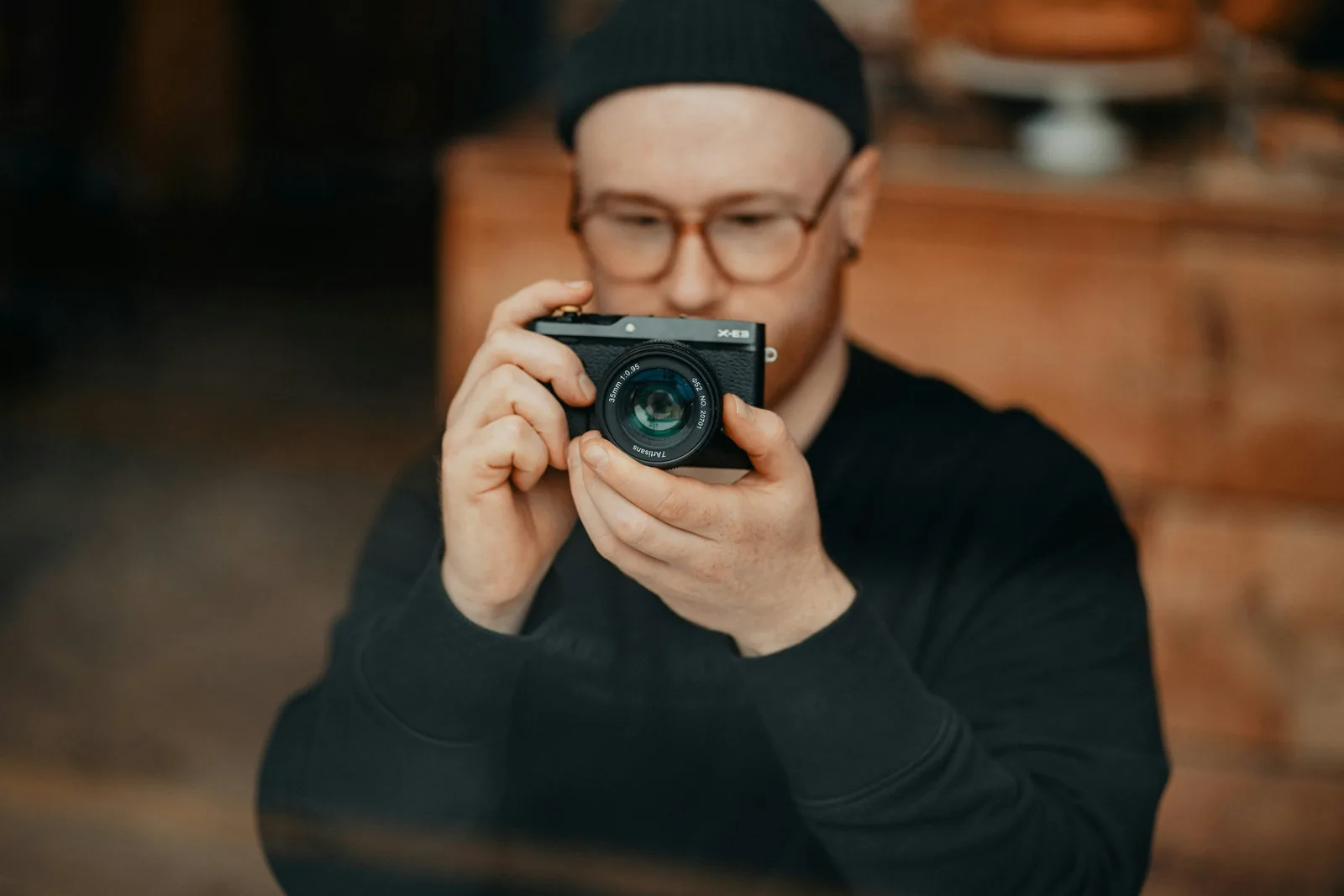 person taking picture - Simple Product Photography